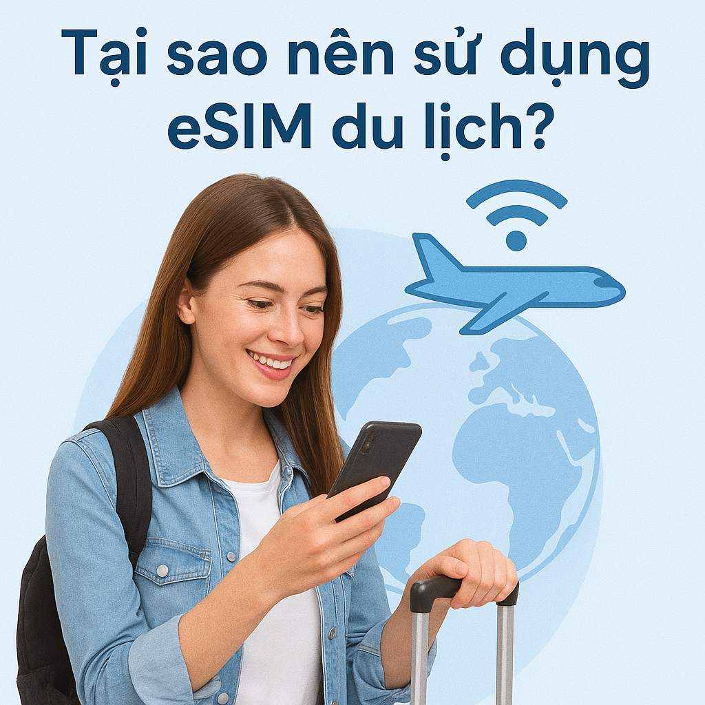 Tai sao nen su dung Esim du lich