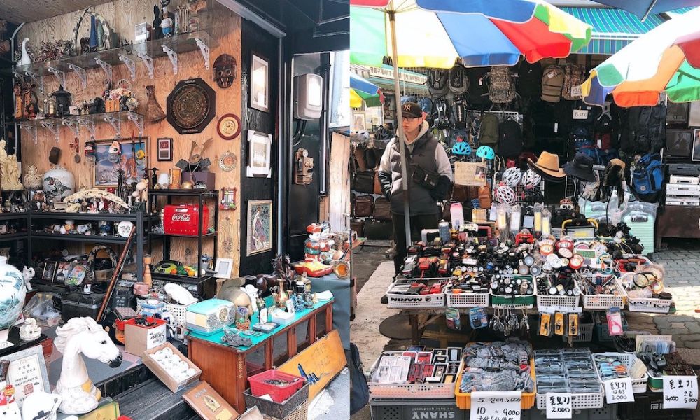 Top các khu chợ truyền thống Hàn Quốc cho tín đồ mê đồ cổ 8 Chợ Seoul Folk Flea Market