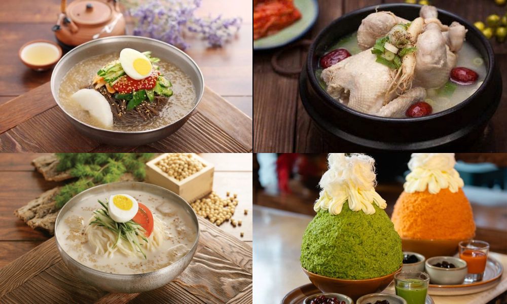 Thời tiết Hàn Quốc tháng 7, 8: Có nên đi du lịch mùa hè? 8 ẩm thực mùa hè tại hàn quốc