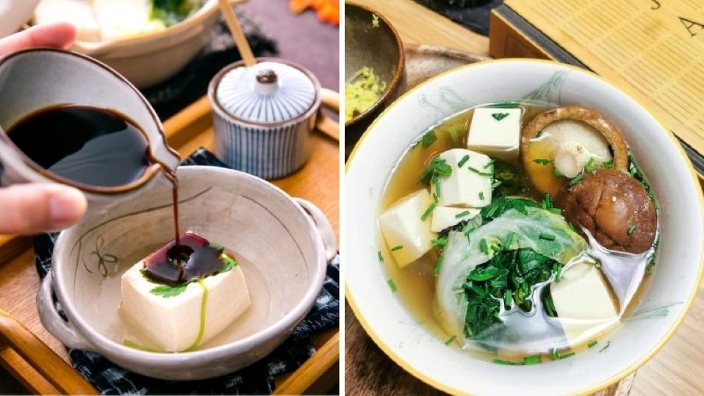 Yudofu (đậu phụ nấu nóng)