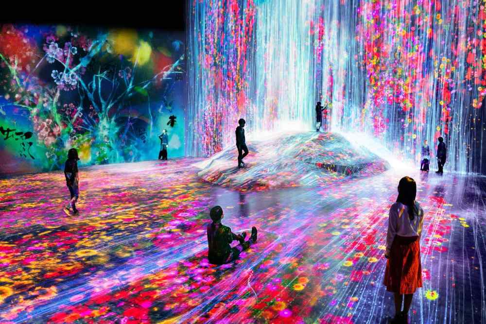 bảo tàng teamlab borderless
