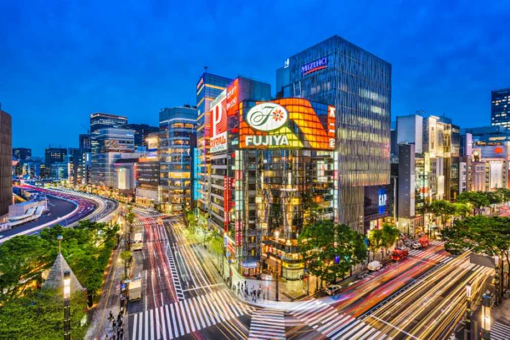 Lịch trình du lịch Nhật Bản 7 ngày chi tiết và dễ hiểu dành cho du khách mới 17 Dạo trung tâm Ginza