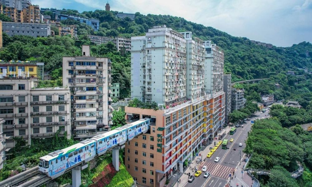 Ga tàu Lý Tử Bá (Liziba Station)