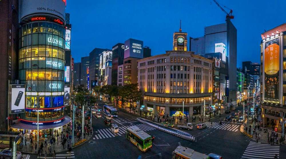 Ginza: mua sắm và đi bộ nhẹ nhàng