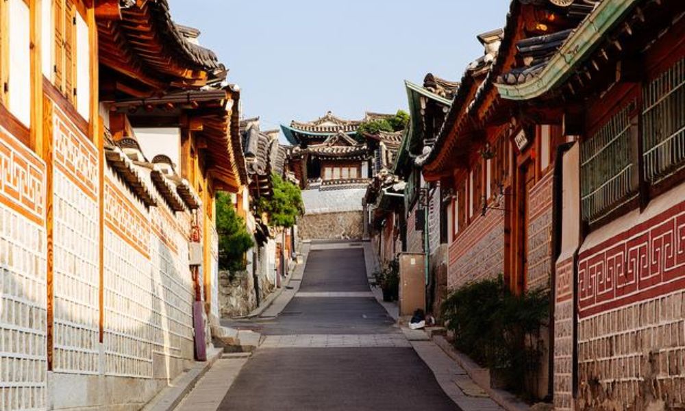 hình ảnh làng cổ bukchon hanok