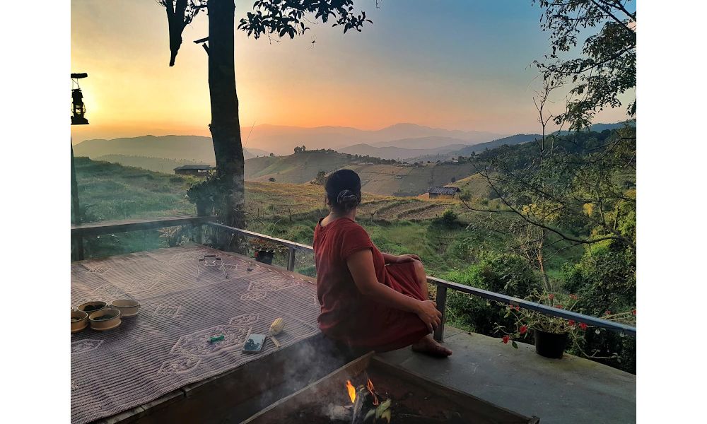 Homestay giữa ruộng bậc thang