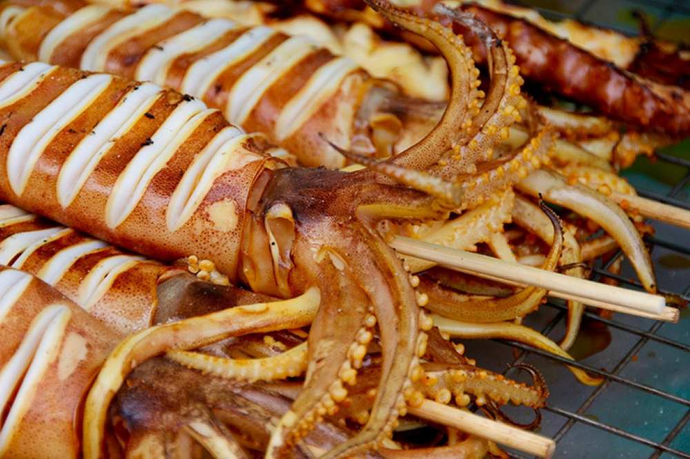 Mực ống nướng Irayaki