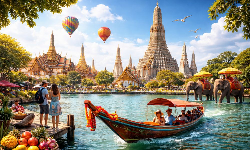 Nên đi du lịch Thái Lan khoảng tháng 11 - tháng 2
