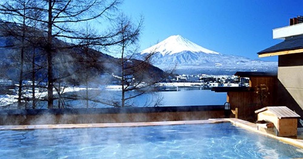 Kawaguchiko – onsen kết hợp ngắm núi Phú Sĩ