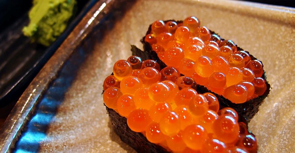 Ikura – sushi trứng cá hồi
