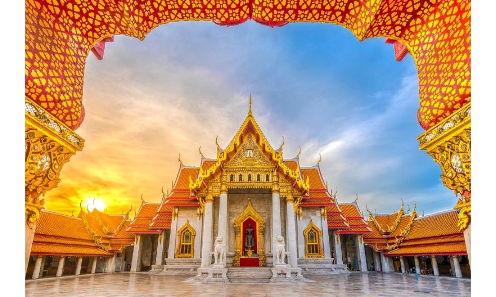 Wat Benchamabophit - Chùa Cẩm Thạch