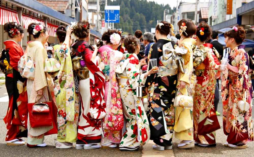 Kimono trong các lễ hội lớn tại Nhật