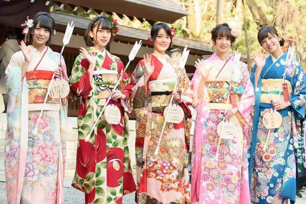 kimono nhật bản
